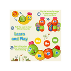 Open Ended Caterpillar Learning Table