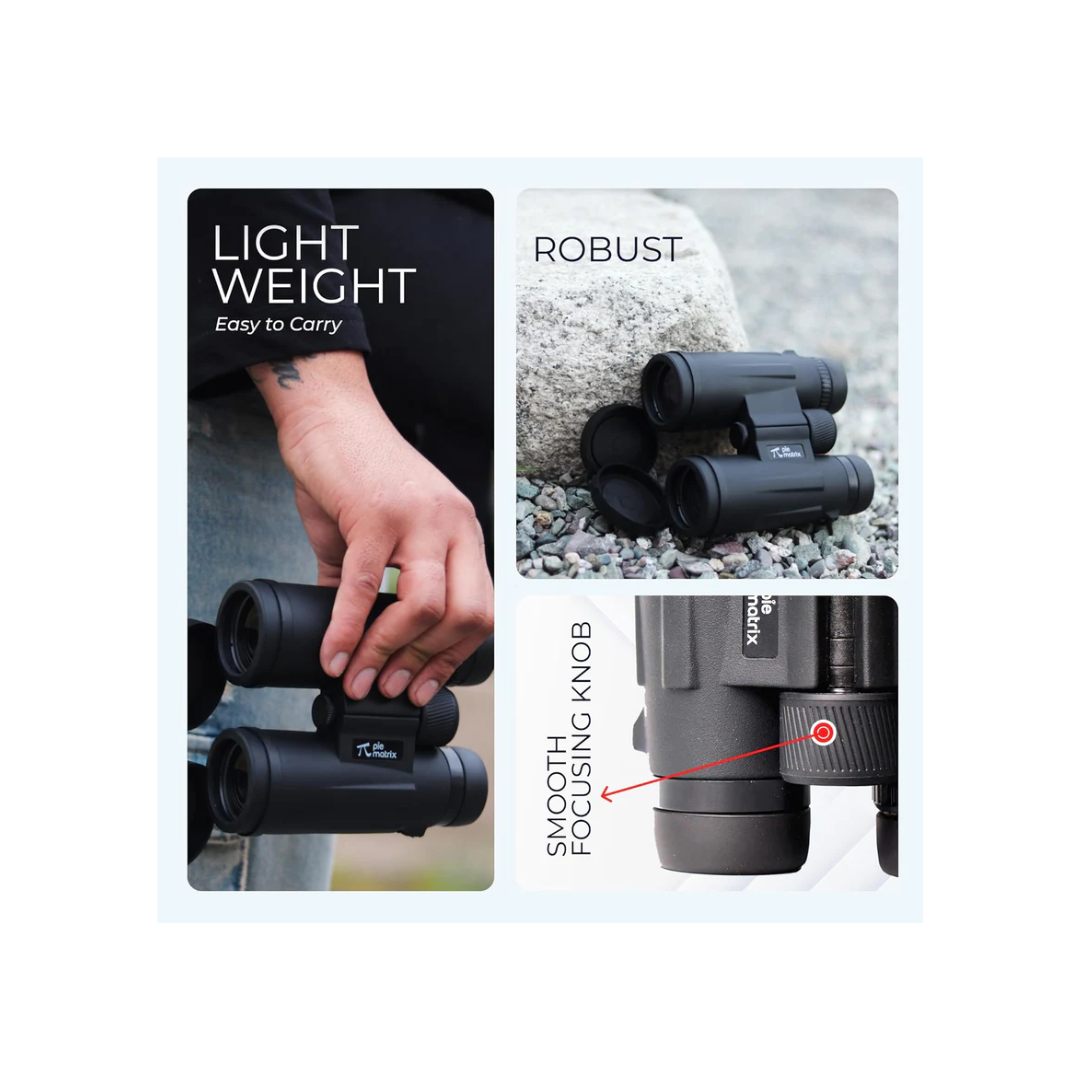 Pie Matrix Swift S10 10x42 HD Binocular