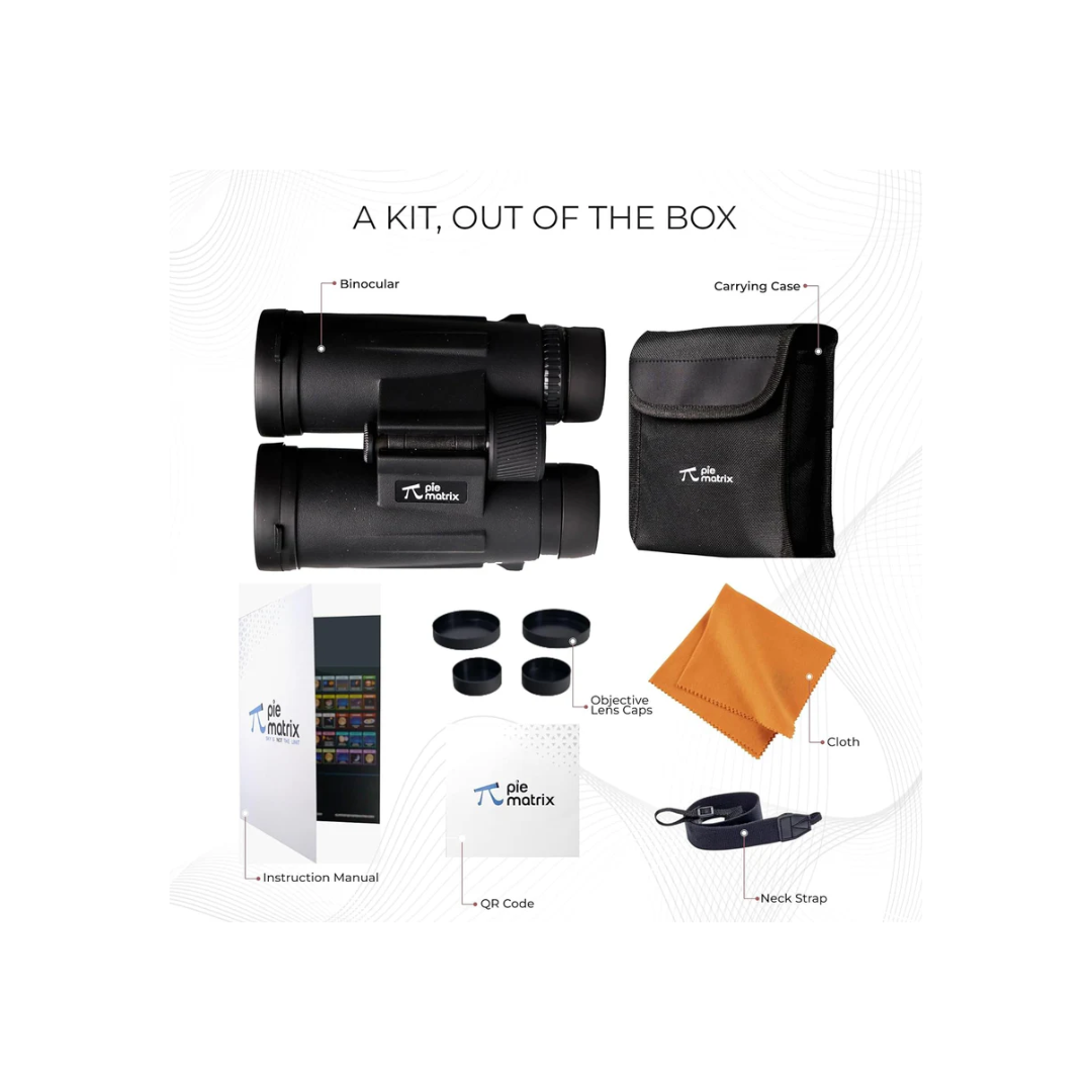 Pie Matrix Swift S10 10x42 HD Binocular