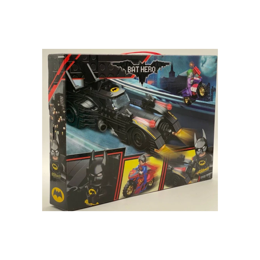 Rainbow Toys Bat Hero HY2721 Black Construction Blocks Set (536 pieces)
