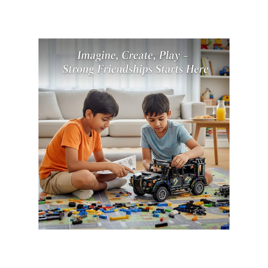 Rainbow Toys Buildable Construction Blocks 909pcs