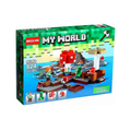 Bricks My World Mushroom Island Construction Block Set 252 Pcs Big Adventure Building Kit (Model 824)
