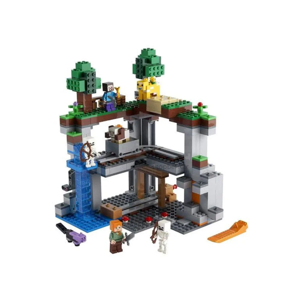 My World Mining Adventure Building Blocks Pixel World Construction Set 557+ PCS
