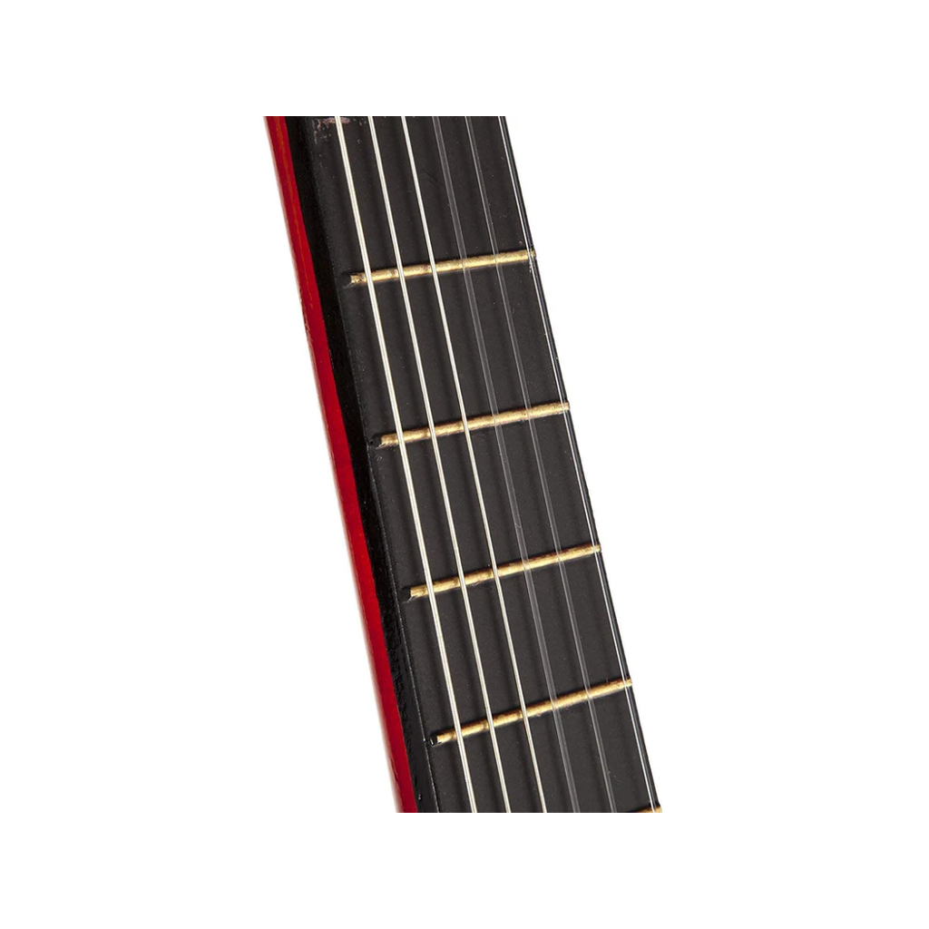 Rainbow Toys Guitar 6-String Wooden Finish Non-Electric Practice Guitar