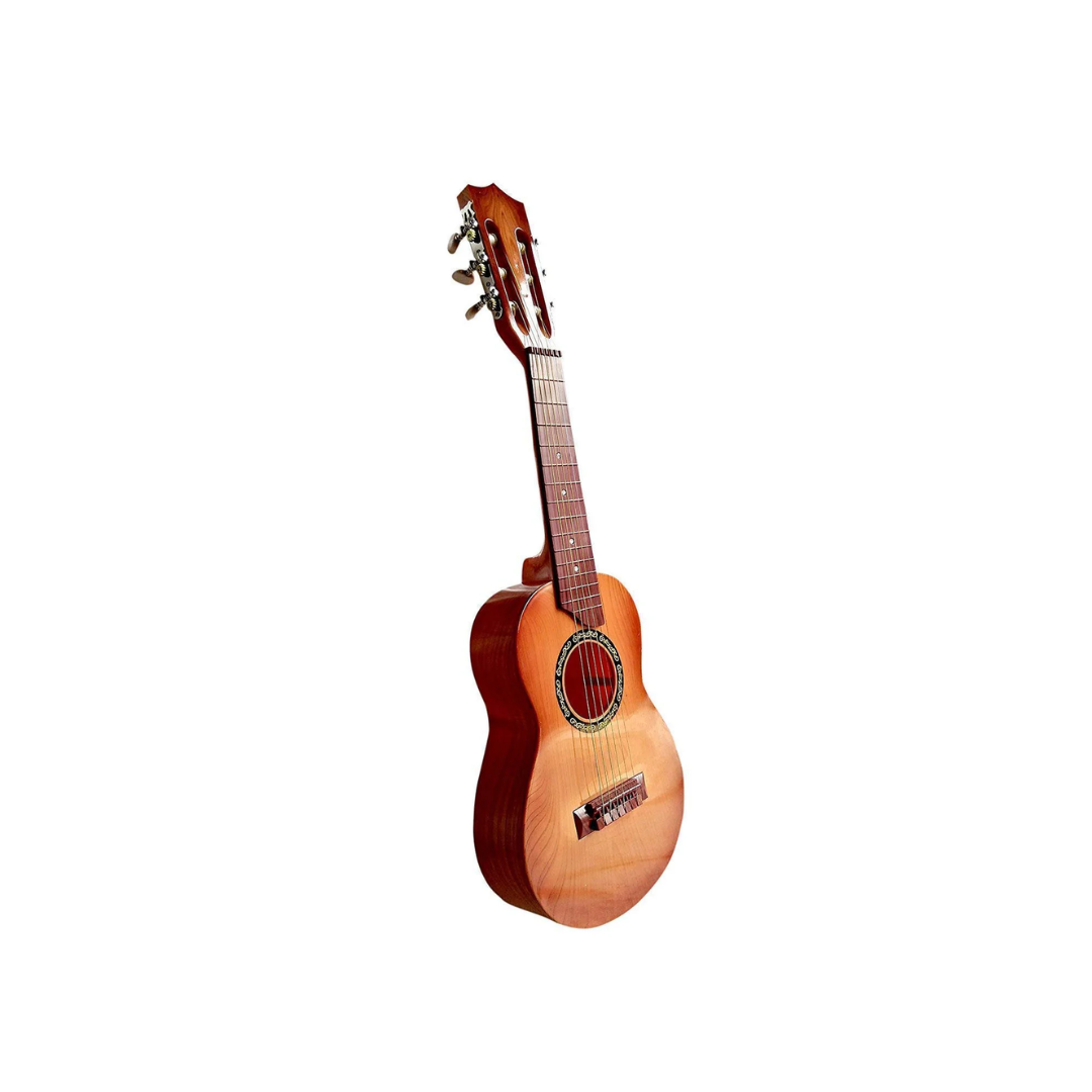 Rainbow Toys Guitar 6-String Wooden Finish Non-Electric Practice Guitar