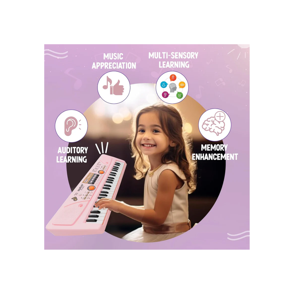 Gooyo GY-530CF Piano Keyboard with Microphone 49 Keys Assorted Color