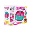 Girls Creator Foot Spa Salon Bubbles & Music, Battery Operated Foot Spa Set with 15 Accessories