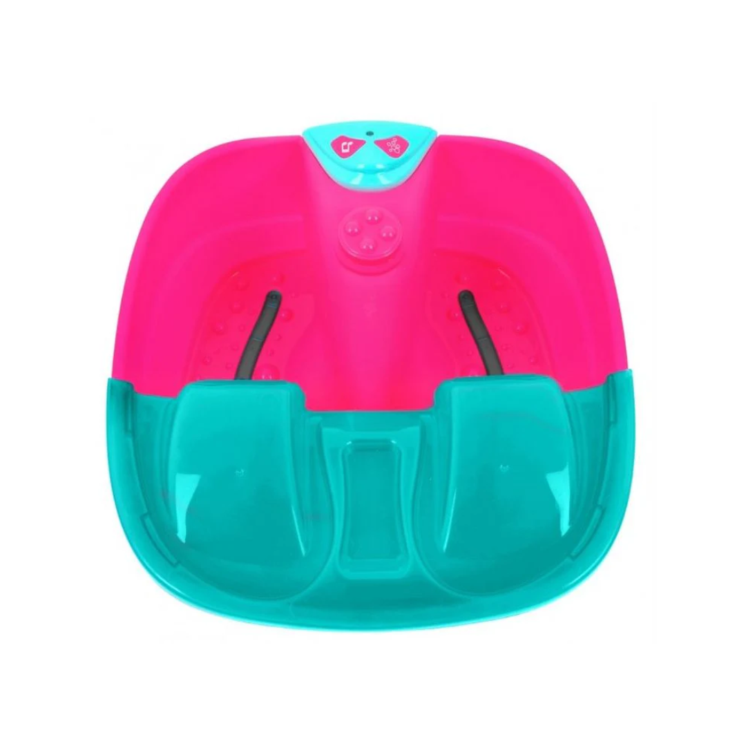 Girls Creator Foot Spa Salon Bubbles & Music, Battery Operated Foot Spa Set with 15 Accessories