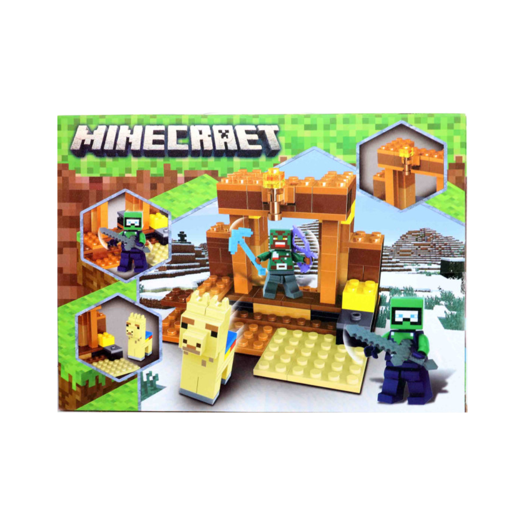 MIndcraft Lego Blocks Building Construction Set 216+Pcs