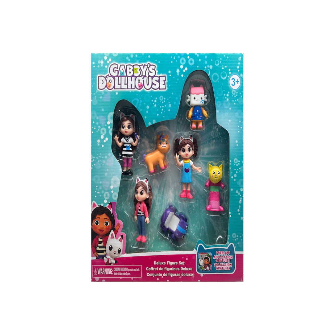 Gabby Doll House Figure set of 7pcs Gabby's Dollhouse figures