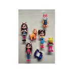 Gabby Doll House Figure set of 7pcs Gabby's Dollhouse figures