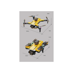 Rainbow Toys 4K Remote Control Dual Camera Drone 1080P Wi-Fi Selfie Gesture Rc Drone