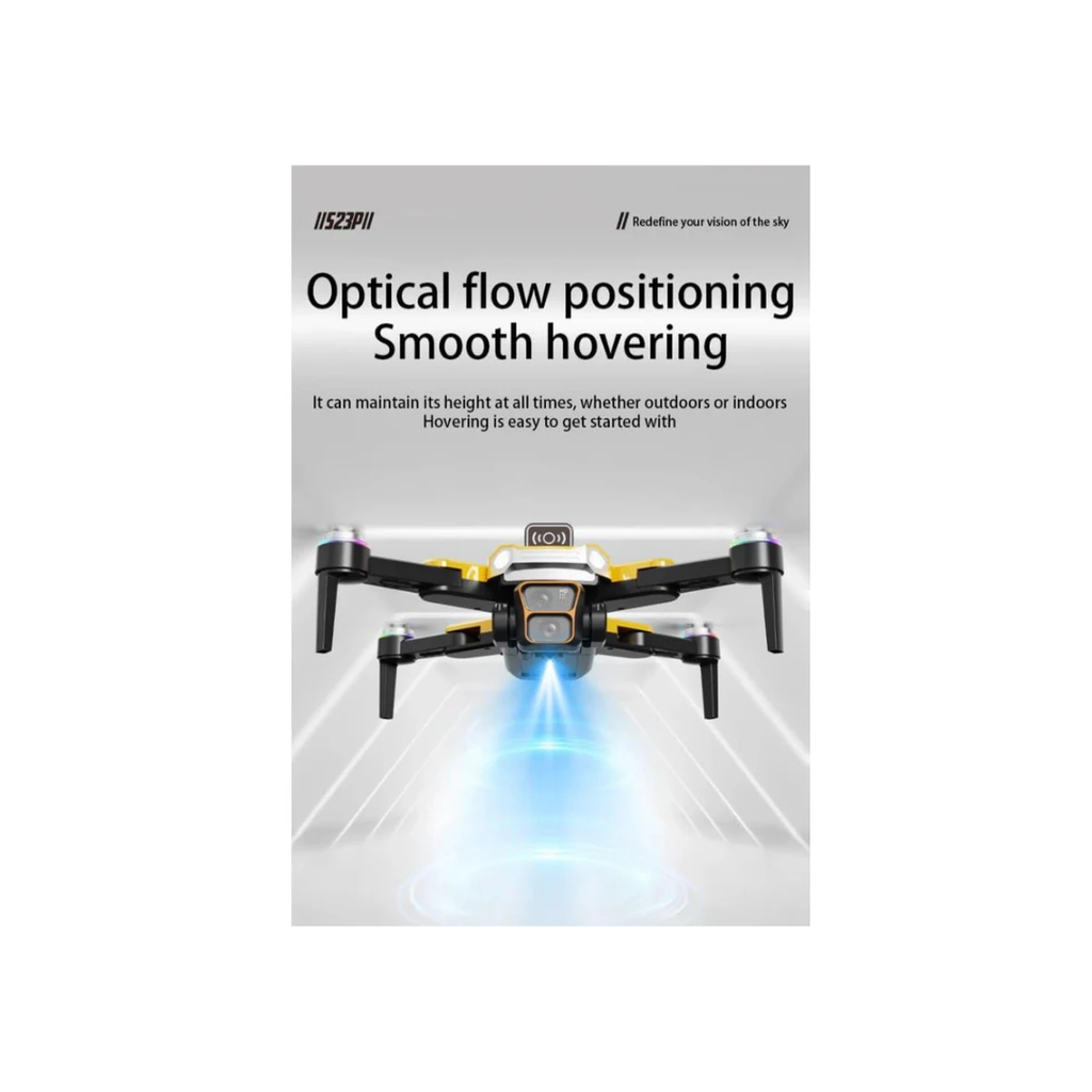 Rainbow Toys 4K Remote Control Dual Camera Drone 1080P Wi-Fi Selfie Gesture Rc Drone