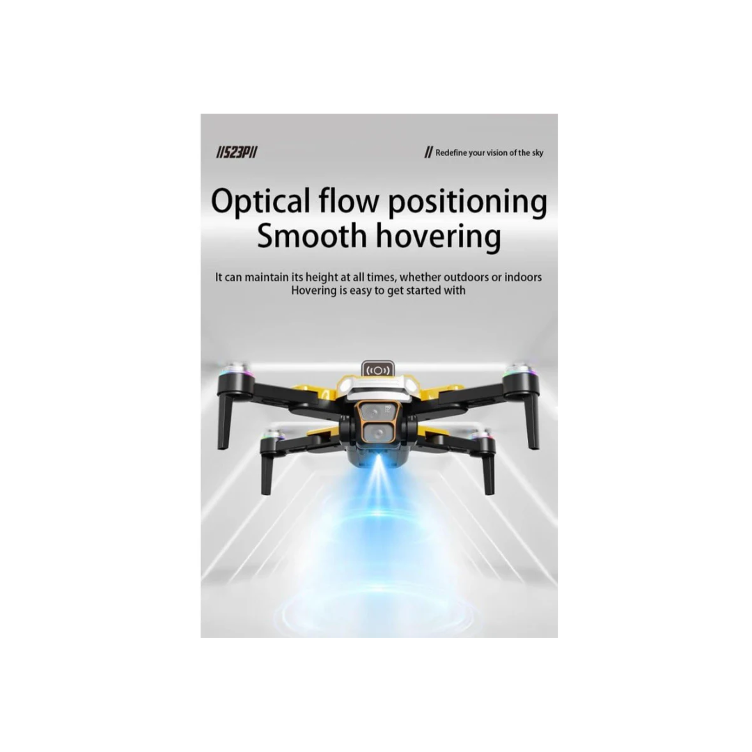 Rainbow Toys 4K Remote Control Dual Camera Drone 1080P Wi-Fi Selfie Gesture Rc Drone