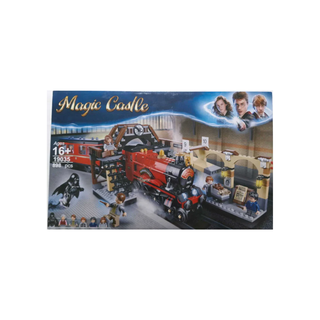 Magic Castle Harry Potter Hogwarts Express Train Blocks 898Pcs