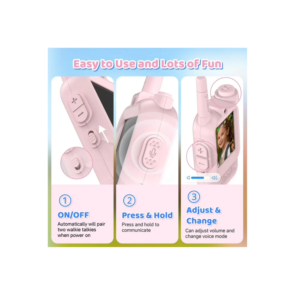 Kids Smart Video Calling Walkie Talkies