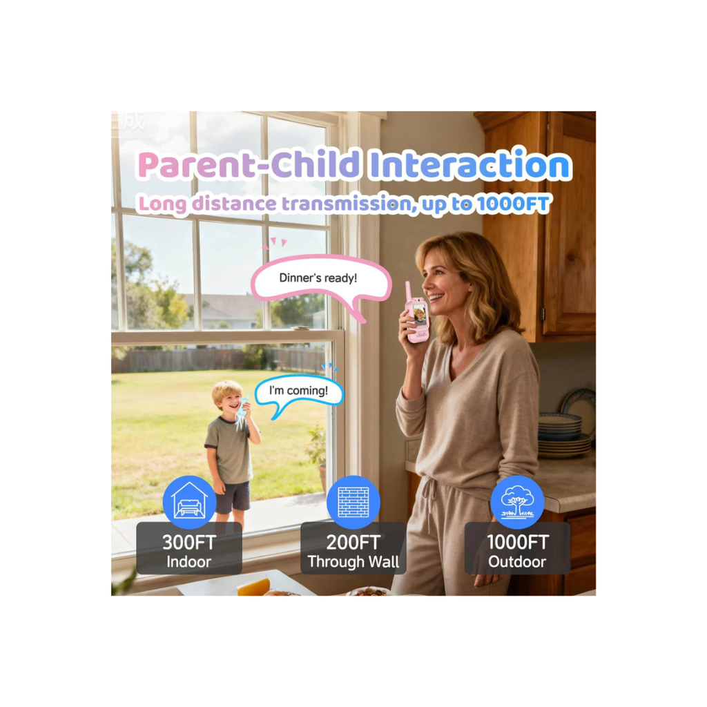 Kids Smart Video Calling Walkie Talkies