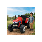 Toyzone Licensed Mahindra Electric Tractor Rechargeable Ride on with 12V 12AH Battery LED Lights, MP3 Music-USB