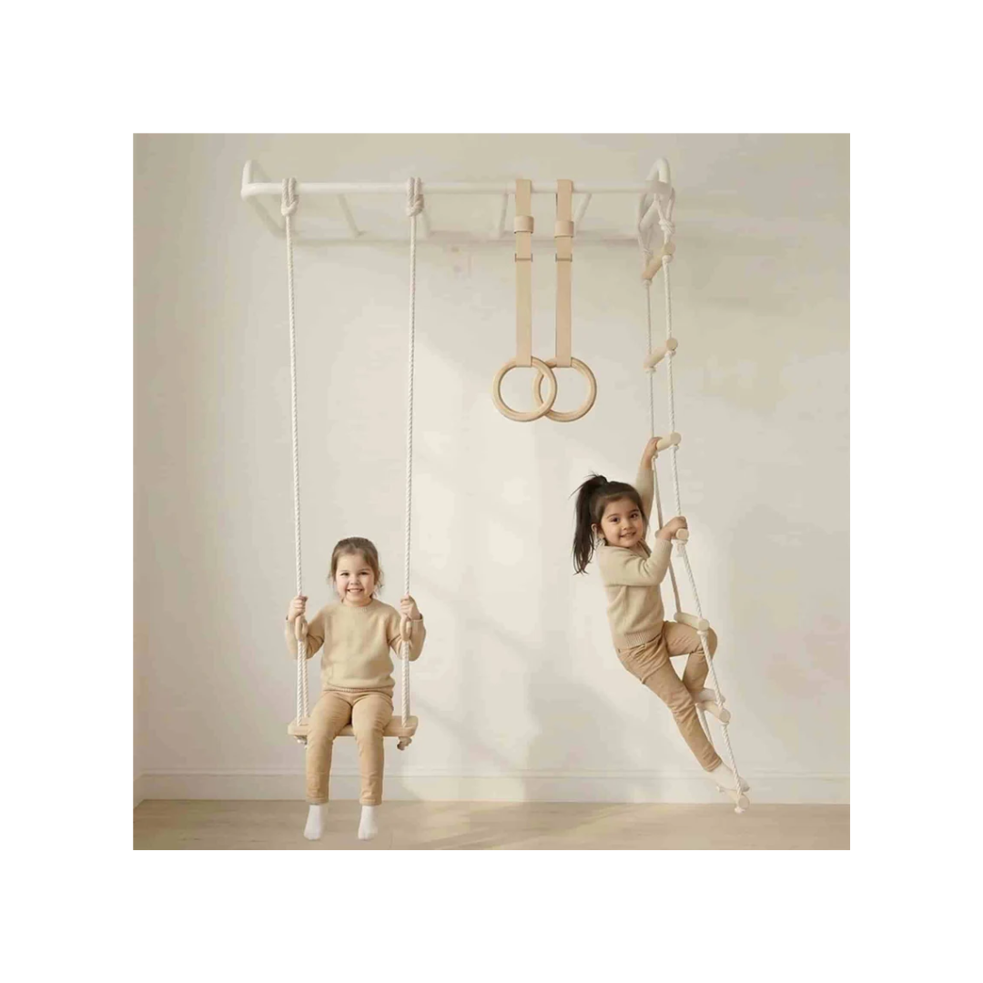 Curious Cub Monkey Bar with attachments