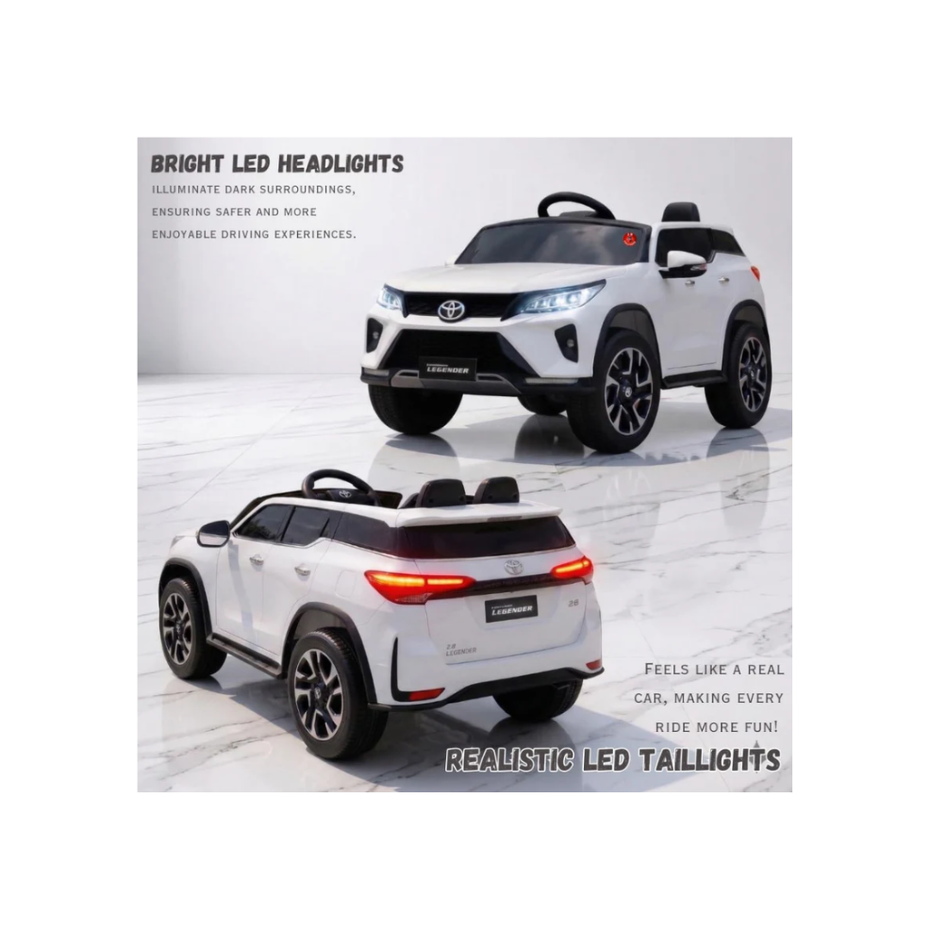 Rainbow Toys Battery Oprated 12V Fortuner Legender Car Kids Ride On Car