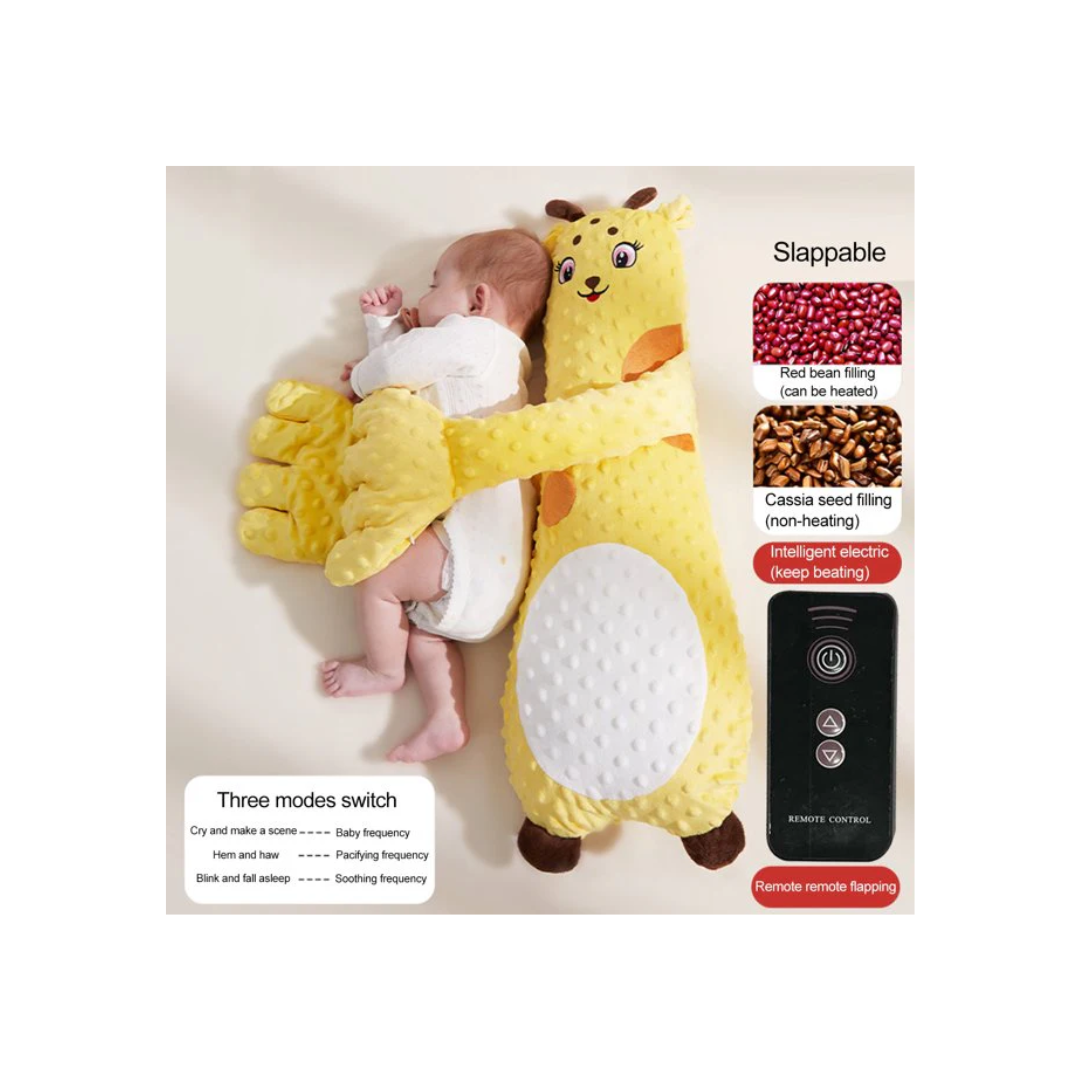 Baby Patter Pillow with Remote Control And Heating Function Goose Shape Baby Sleep Toy