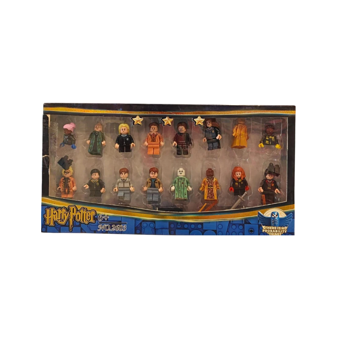 Harry Potter 16-Piece Building Block Minifigure Set Wizarding World Character Collection with Accessories Compatible Brick Figures (Copy)