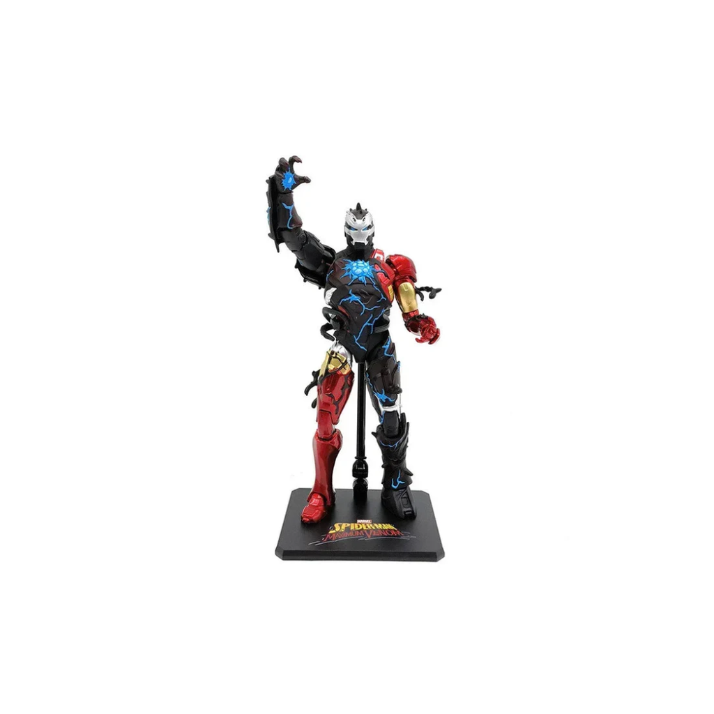ZD Toys Venomized Iron Man Action Figure – 7” Marvel Spider-Man Maximum Venom Series