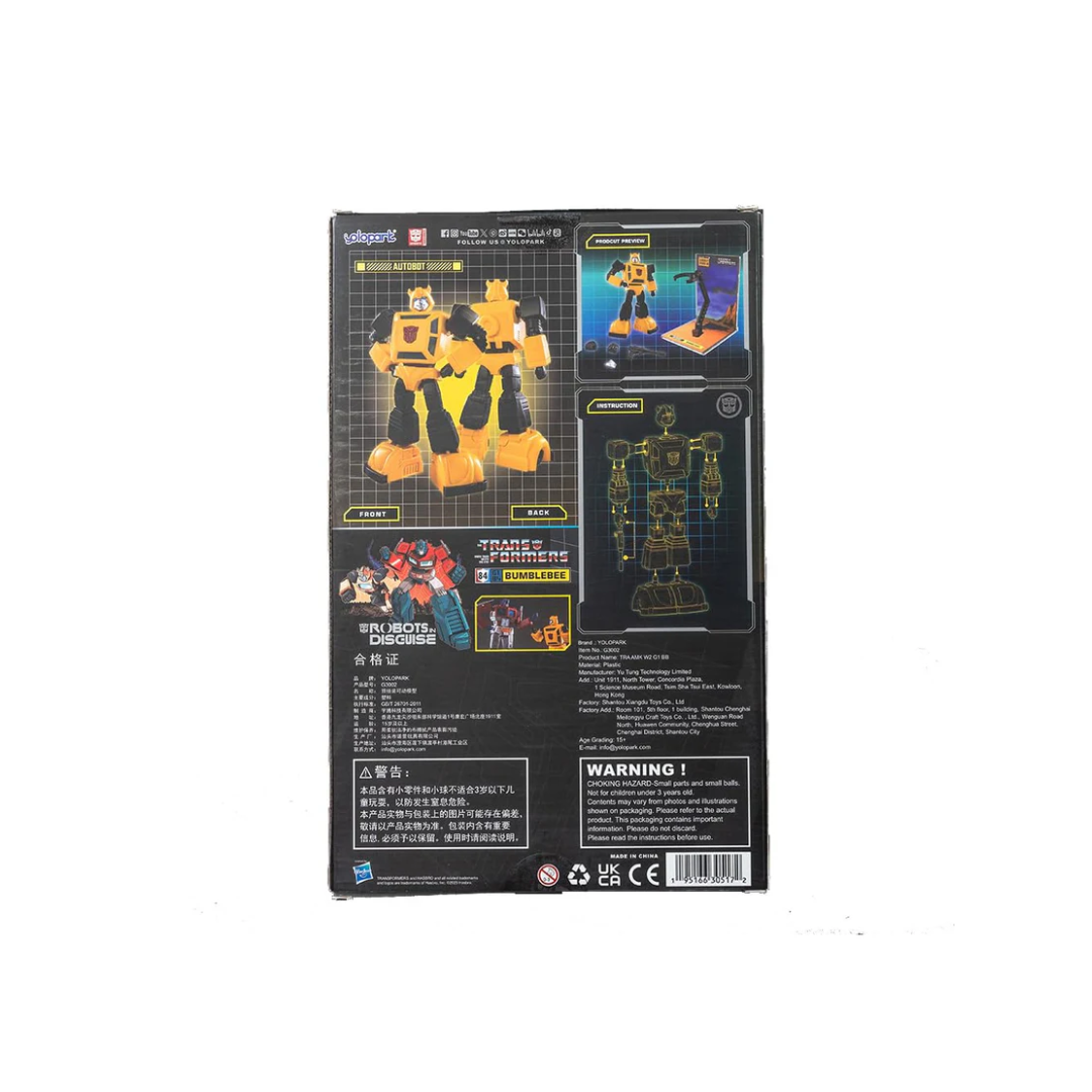 Yolopark Transformers AMK Series W2 Generation One Bumblebee Collectible Action Figure