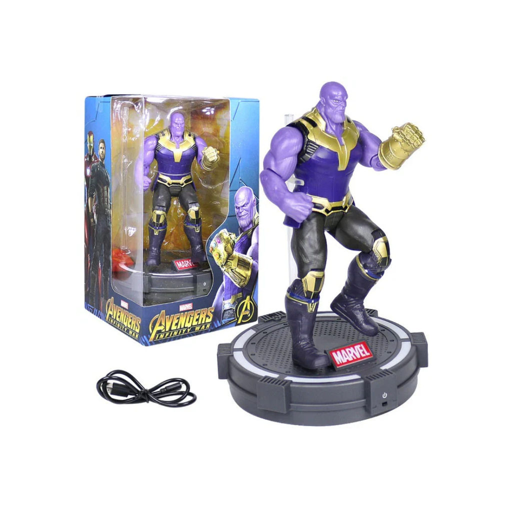 Marvel Avengers endgame movie figure Thanos & Lumi Stand