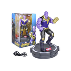 Marvel Avengers endgame movie figure Thanos & Lumi Stand