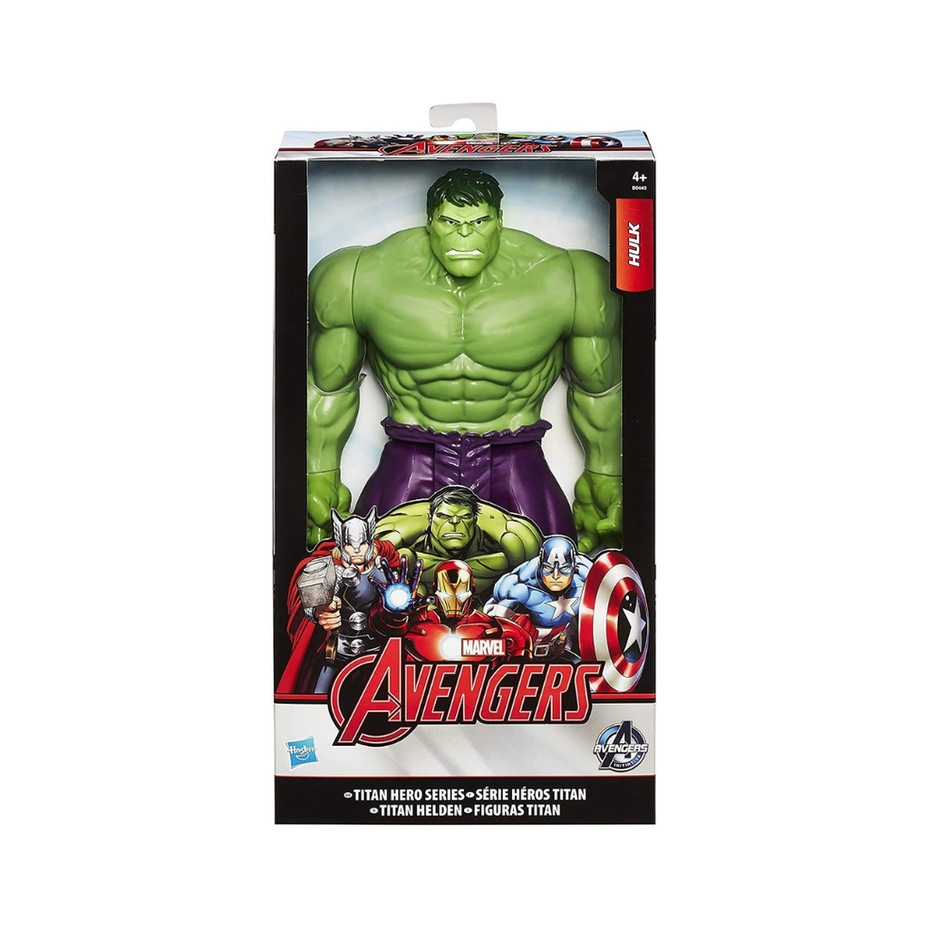 Hasbro Marvel Avengers Titans Hero Series Hulk 12 inch Tall Action Figure