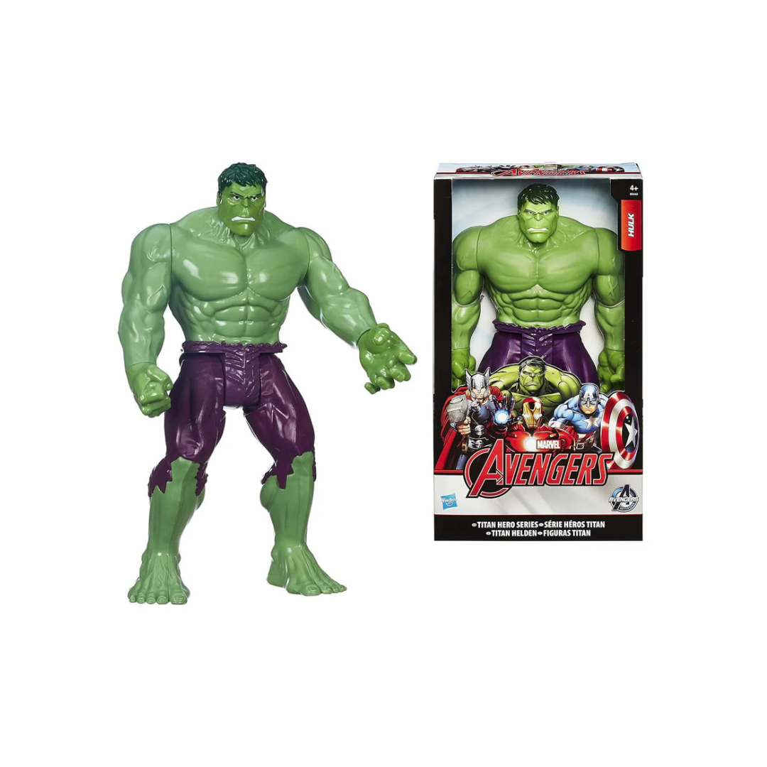 Hasbro Marvel Avengers Titans Hero Series Hulk 12 inch Tall Action Figure