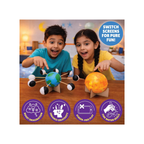 Kalakaram DIY Earth-Sun-Moon Model Kit 3D Informative 3-in-1 Space Toy for Kids