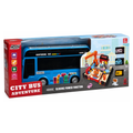 City Bus Adventure Sightseeing Bus Toy with Sliding Power Function, Lights & Music – 3+ Years
