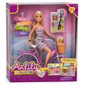 Anlily Doll Cycling Trip Set – Fashion Doll with Bicycle & Accessories 3+ Years