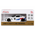 1:22 Die-Cast Racing Sports Car with Light, Sound & Open Doors