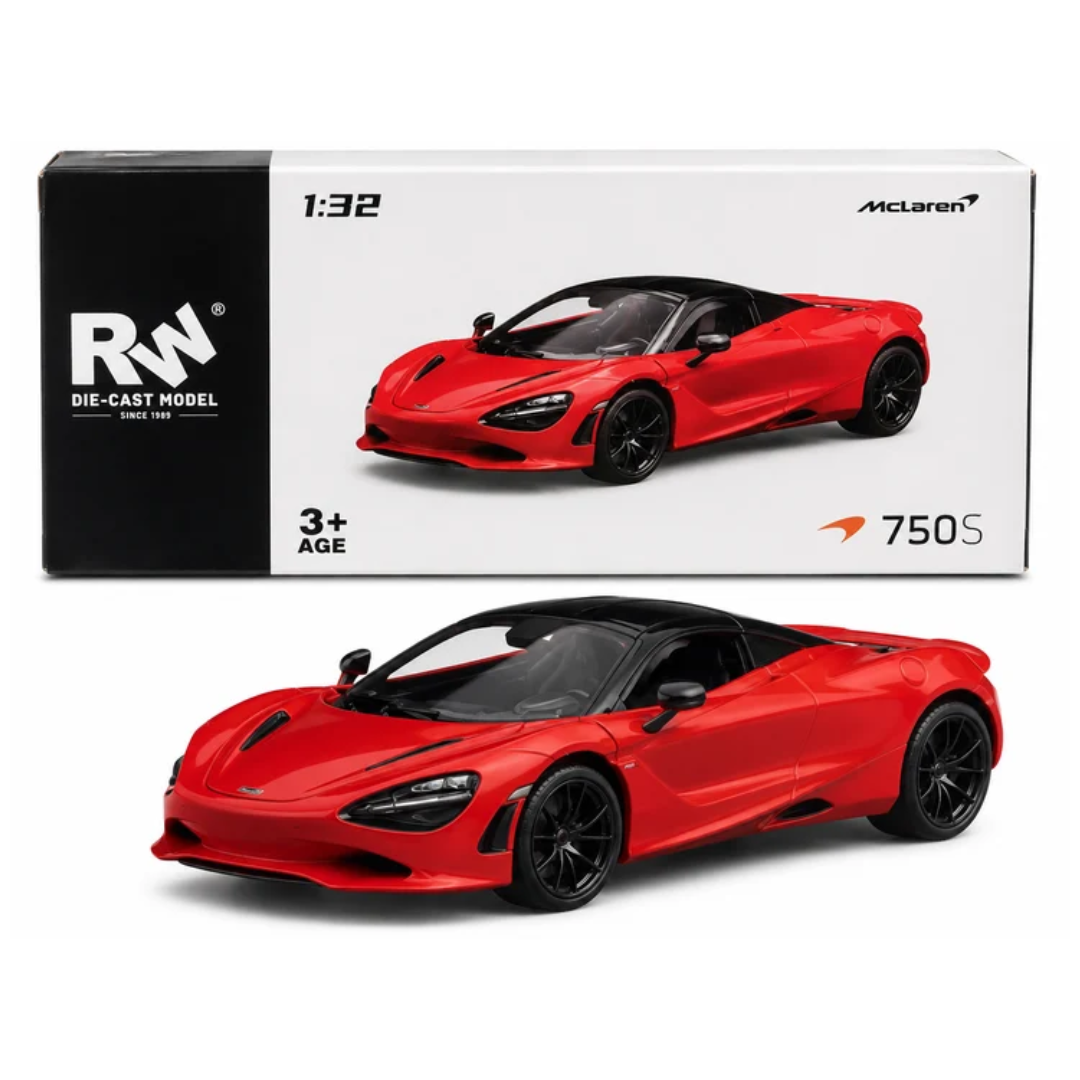 McLaren 750S 1:32 Die-Cast Model Car by RMZ – Red