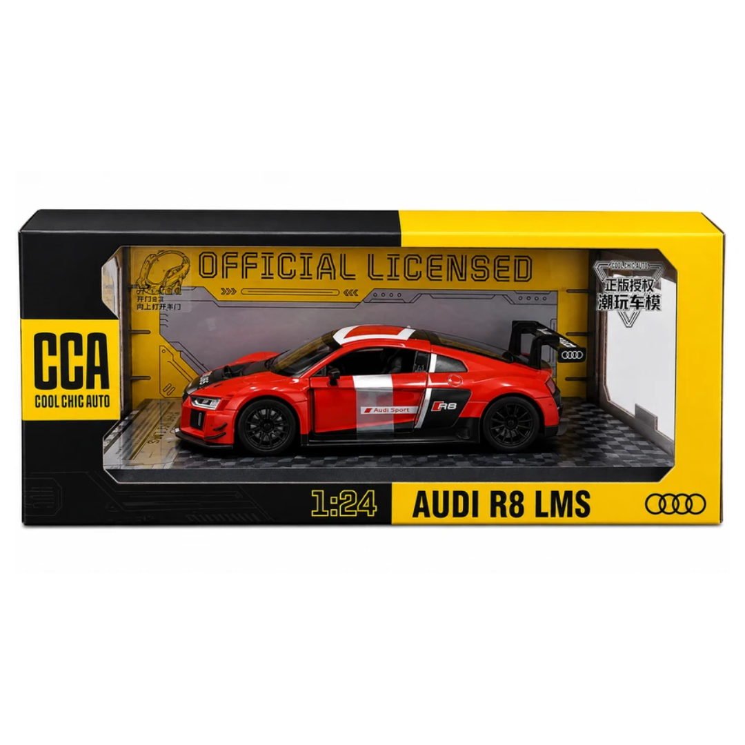 CCA Audi R8 LMS 1:24 Official Licensed Die-Cast Racing Car