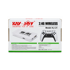 KAY-JOY KJ-21 2.4G Wireless Double Rocker Game Controller – 3D 4K Gaming Joystick