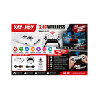 KAY-JOY KJ-21 2.4G Wireless Double Rocker Game Controller – 3D 4K Gaming Joystick