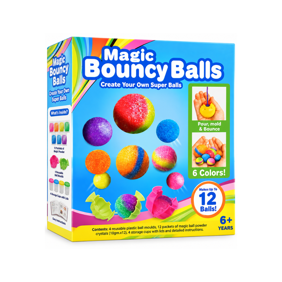 Ekta Magic Bouncy Balls Making Kit – DIY Super Balls Set