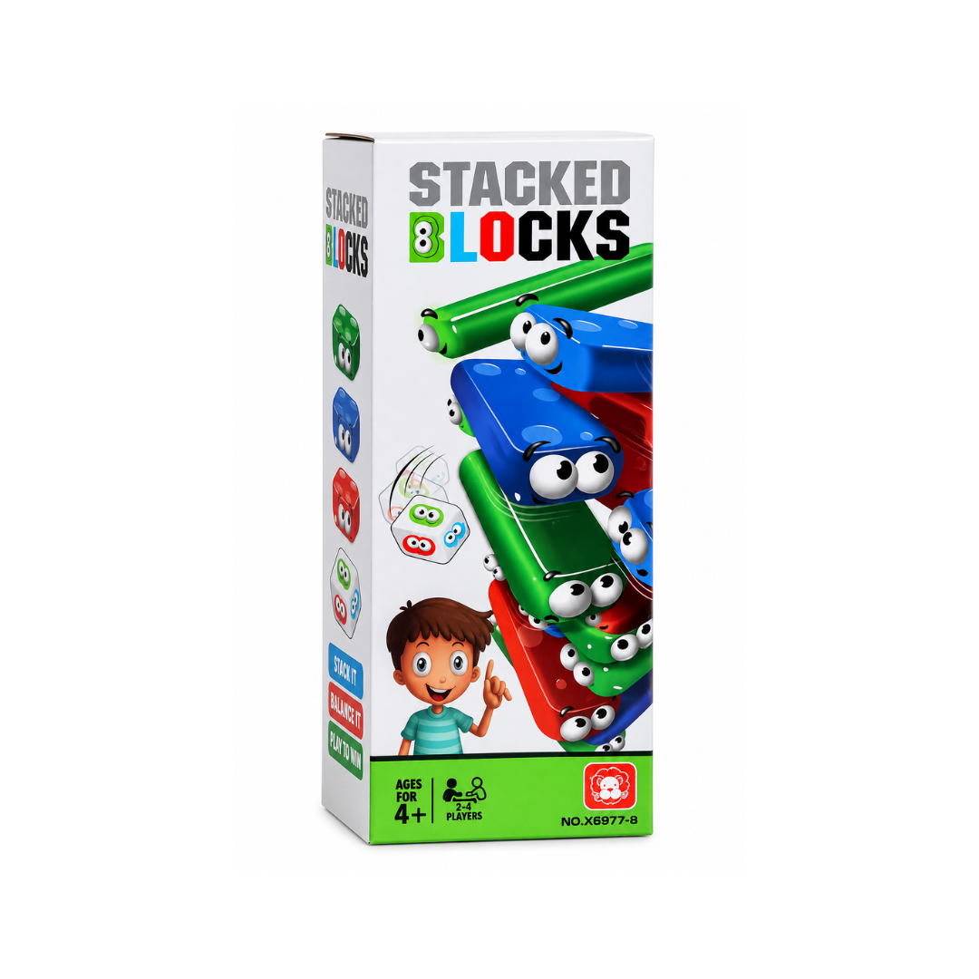 Rainbow Toys Stacked Blocks