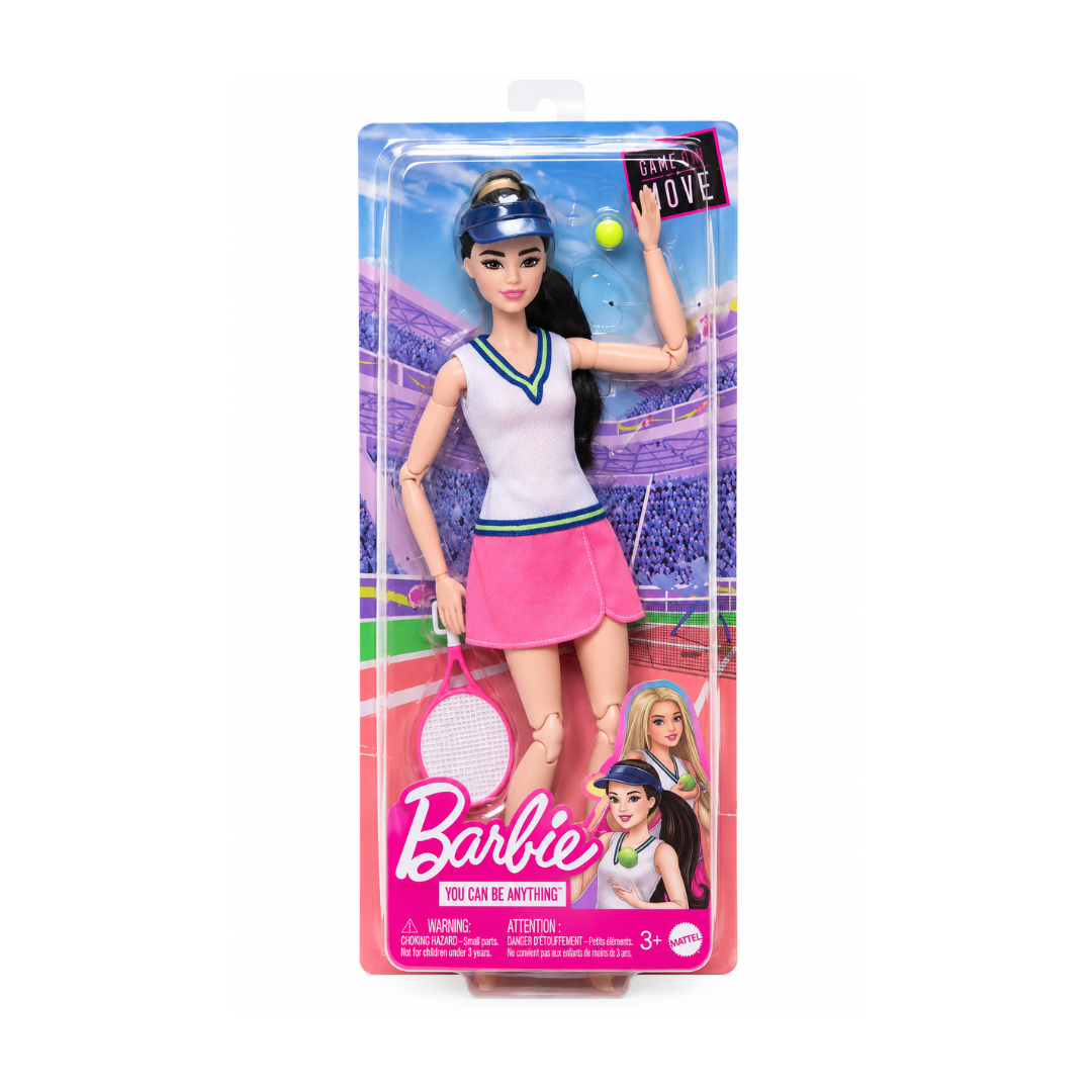 Barbie® Doll & Accessories, Career Tennis Player Doll with Racket and Ball