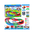 Magic Track Motorized Car Racing Track Set for Kids