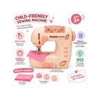 DIY Sewing Machine Toy for Kids – Pretend Play Sewing Machine Set, 3+ Years