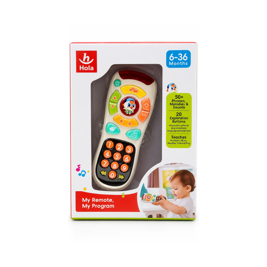 Hola My Remote My Program Baby Learning Toy 6-36 Months