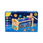 Wooden Hammer Toy – Tiger Beats The Hamster Whack-a-Mole Game for Kids