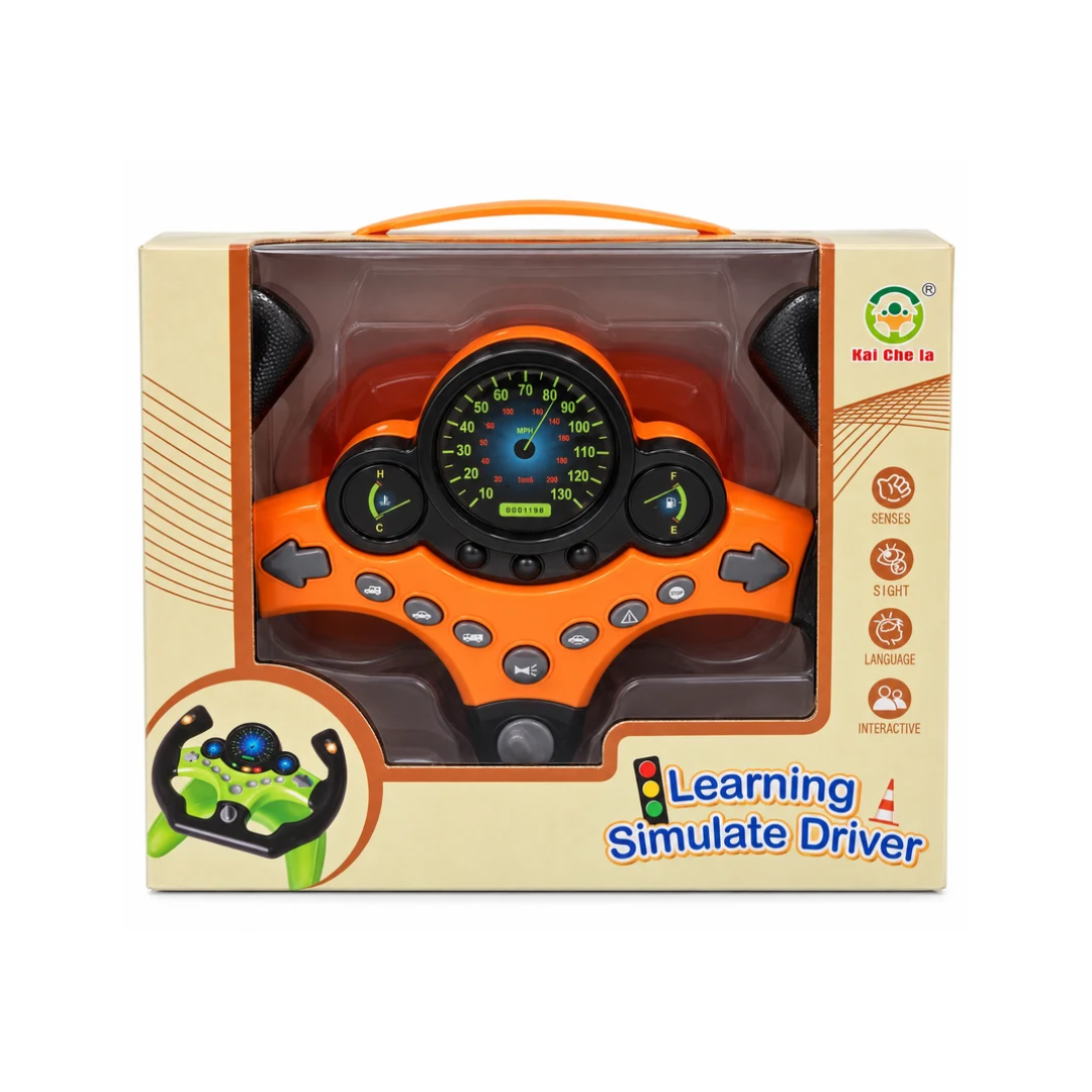 Learning Simulate Driver Steering Wheel Toy for Kids