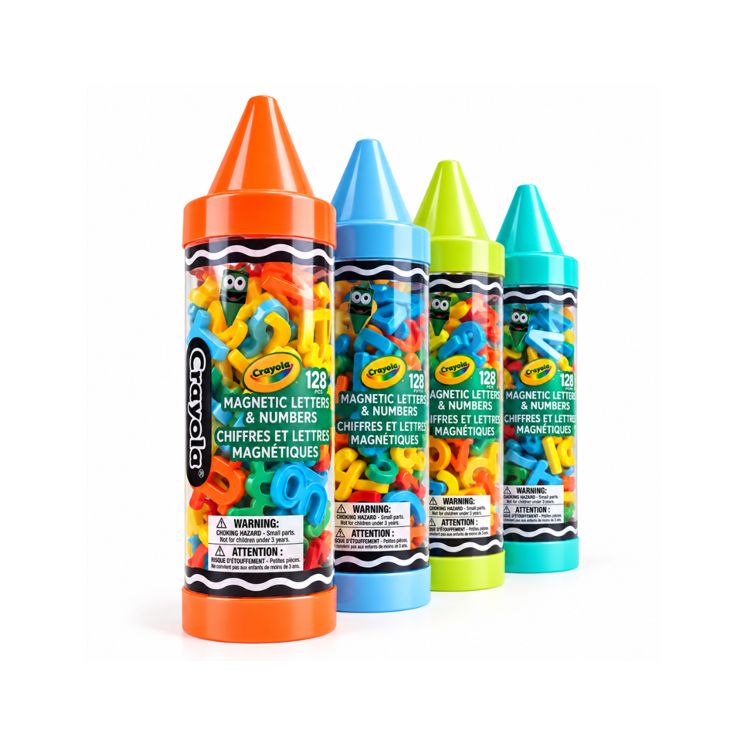 Crayola 128 Piece Magnetic Letters & Numbers