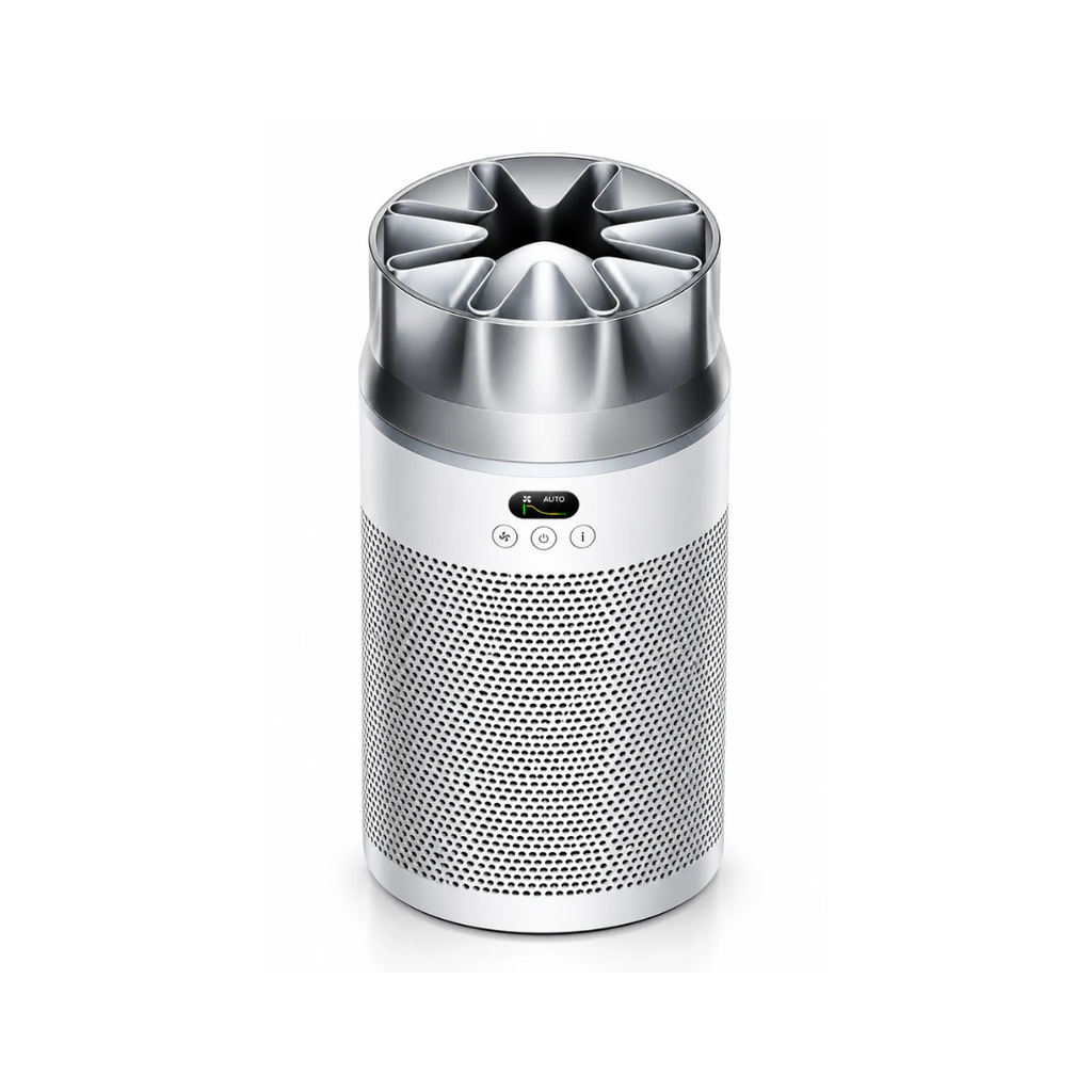 Dyson HushJet Purifier Compact HJ10 – Air Purifier White Silver